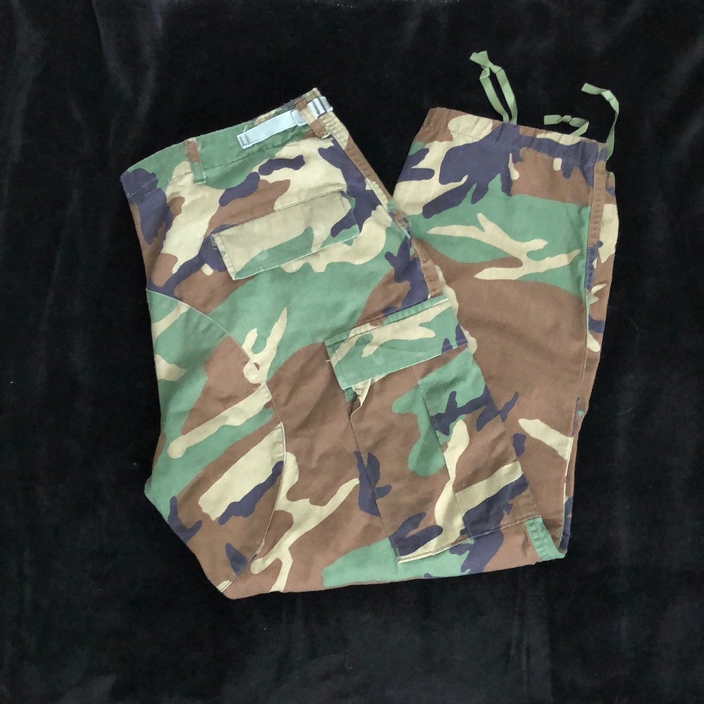 Camo military pants